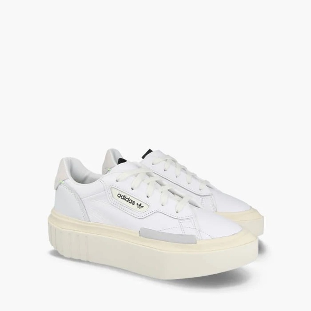 Adidas white Hypersleek sneaker